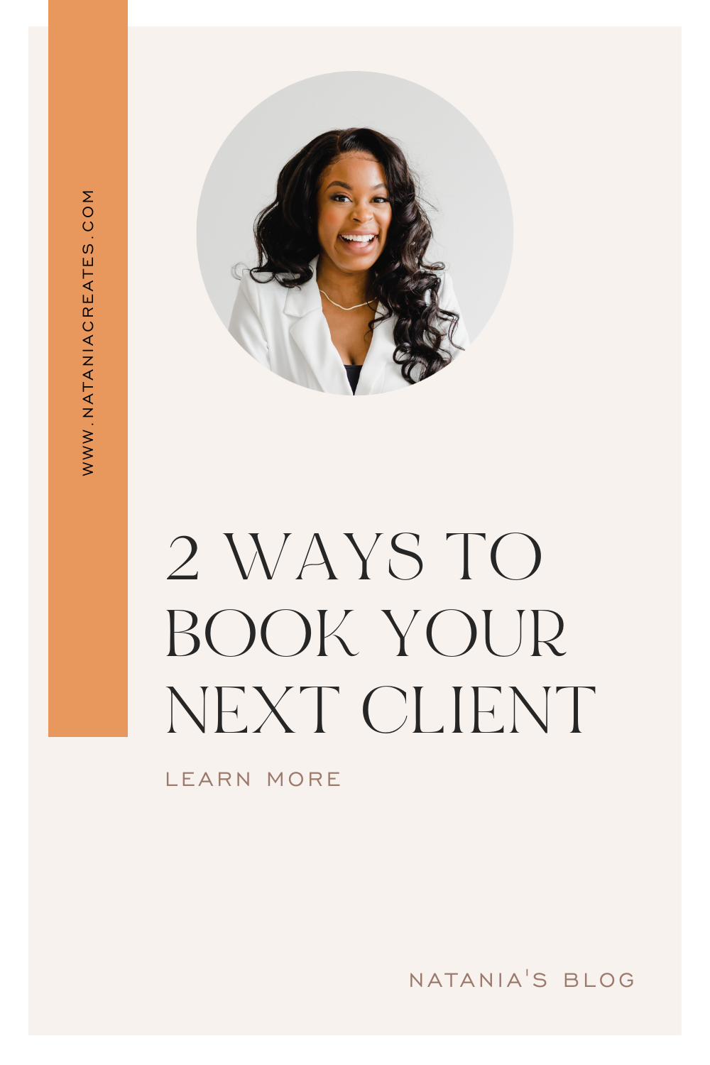 2 ways to book your next client